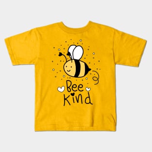 bee kind love be kind Kids T-Shirt